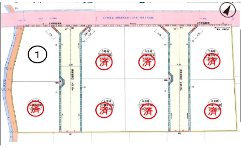 西辛川８区画