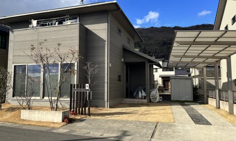 岡山市北区吉備津　～吉備津神社参道口から入る趣ある町並み～