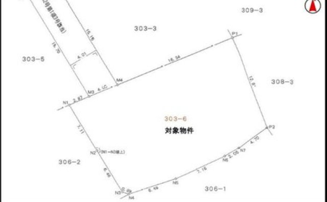 辛川市場　約90坪の広々した土地