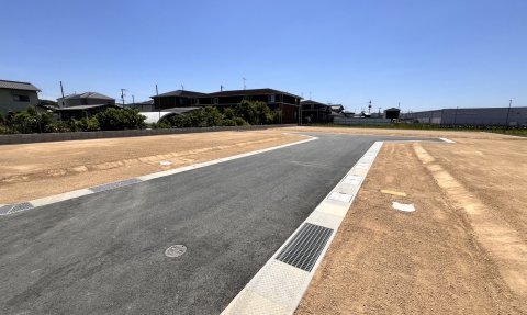 岡山市北区小山　分譲地4区画