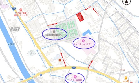 岡山市北区小山　分譲地4区画