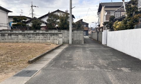 西辛川土地（５１坪）備前一宮駅まで徒歩６分の好立地