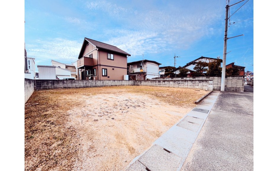 西辛川土地（５１坪）備前一宮駅まで徒歩６分の好立地