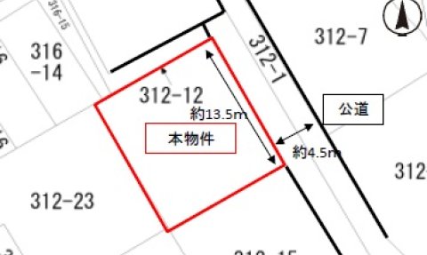 西辛川土地（５１坪）備前一宮駅まで徒歩６分の好立地