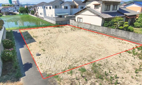岡山市北区一宮　約70坪の土地（コンパクトな車なら好条件！）