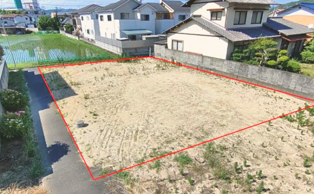 岡山市北区一宮　約70坪の土地（コンパクトな車なら好条件！）