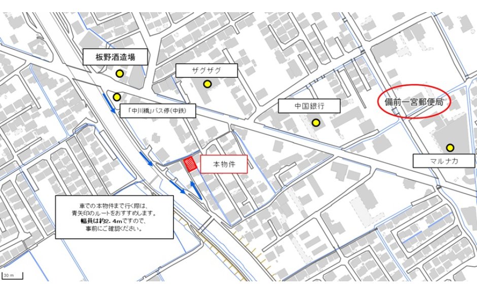 岡山市北区一宮　約70坪の土地（コンパクトな車なら好条件！）