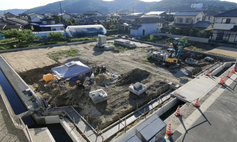 岡山市北区辛川市場　分譲地4区画