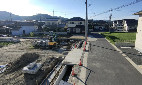岡山市北区辛川市場　分譲地4区画