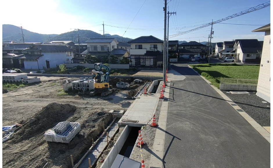 岡山市北区辛川市場　分譲地4区画
