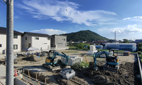 岡山市北区辛川市場　分譲地4区画