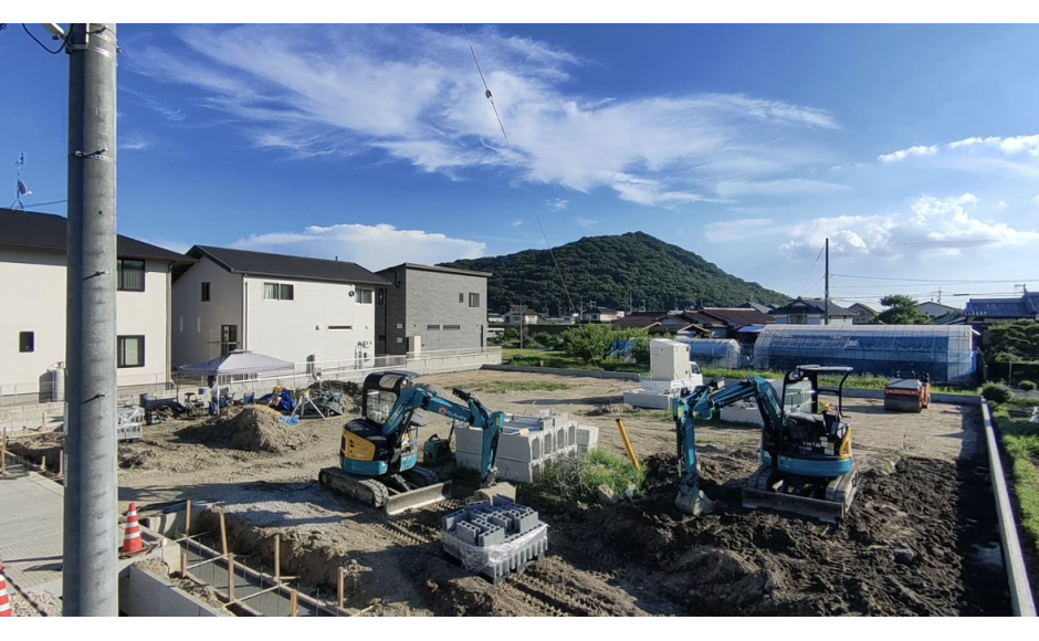 岡山市北区辛川市場　分譲地4区画