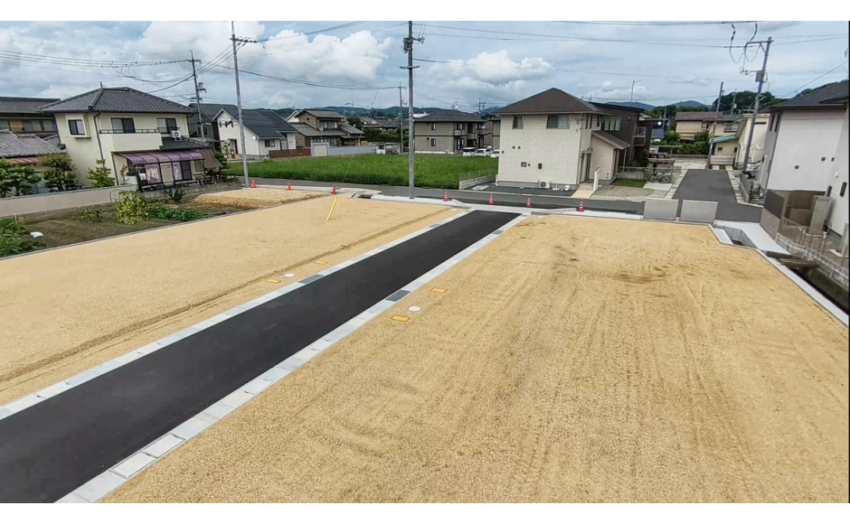 岡山市北区辛川市場　分譲地4区画