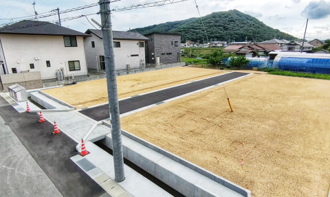 岡山市北区辛川市場　分譲地4区画
