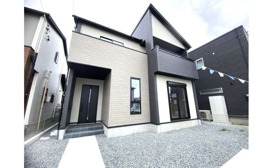 岡山市北区今保　新築建売～大空間のLDKで子供も喜ぶ家～