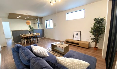 岡山市北区今保　新築建売～大空間のLDKで子供も喜ぶ家～