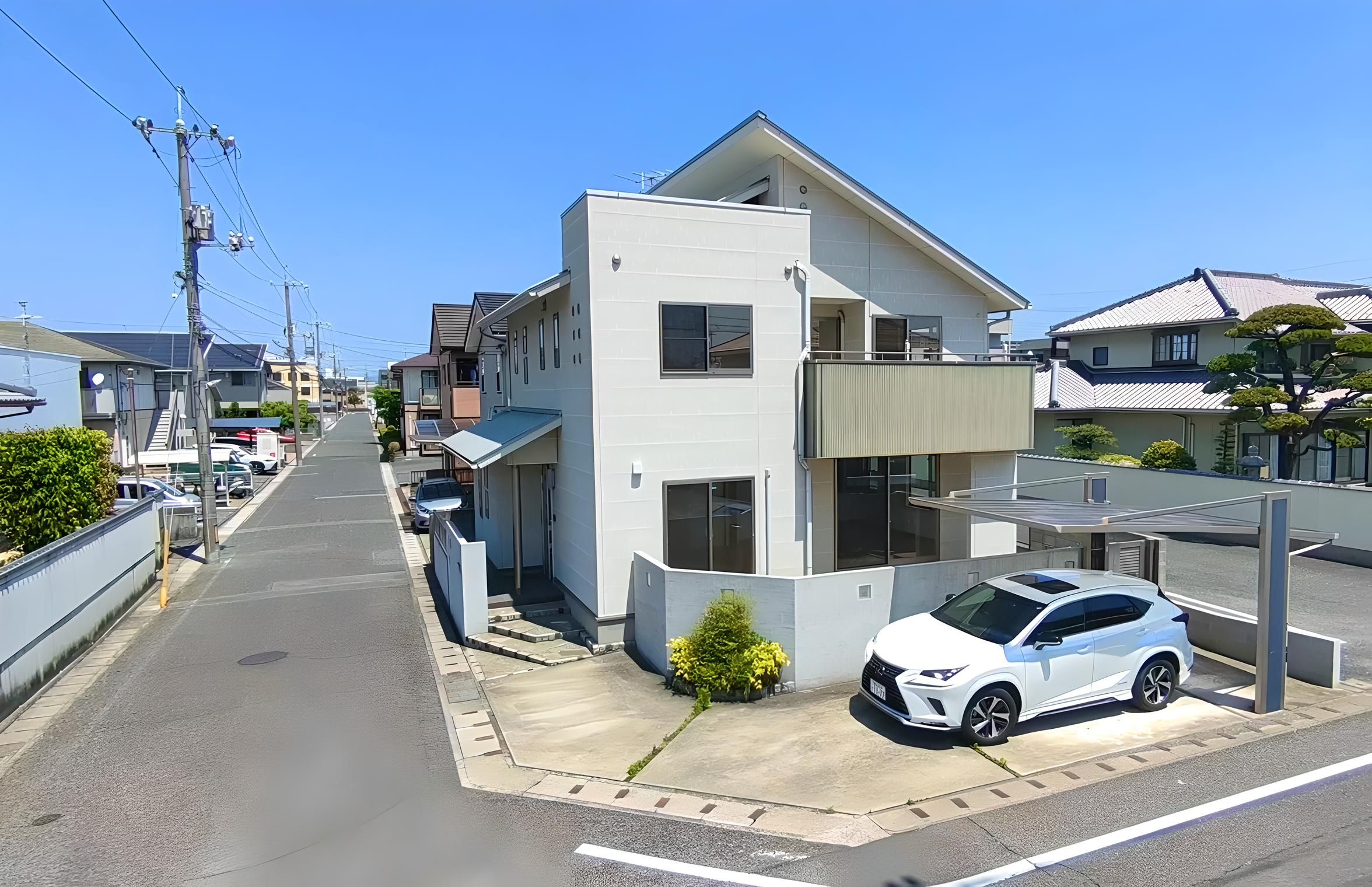 岡山市北区辰巳 中古戸建ての外観写真