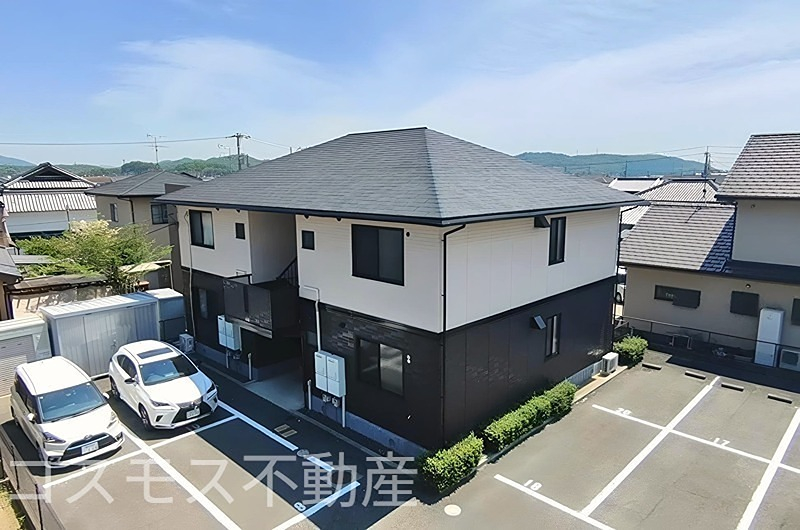 岡山市北区賃貸 グランドールB 外観