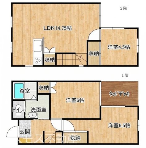 メゾンドK 間取り・内装